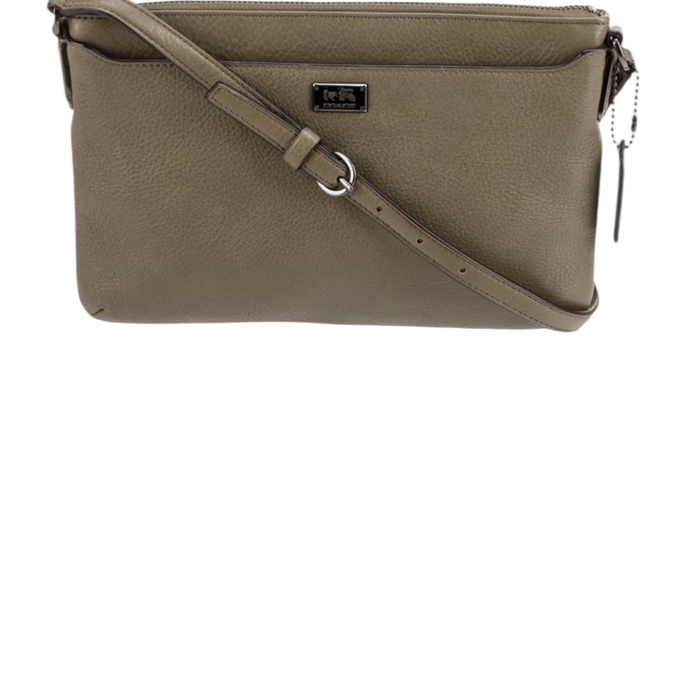 Coach Tan Leather Crossbody Bag - Picture 4 of 7
